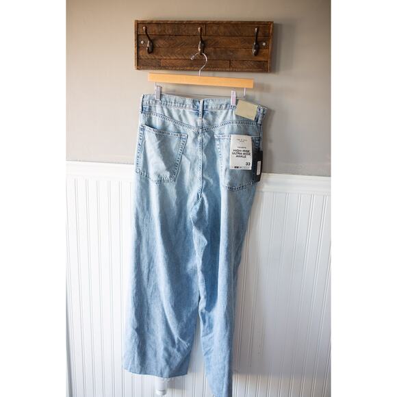 rag & bone Featherweight Sofie High Rise Jeans 33 NWT - Picture 4 of 5